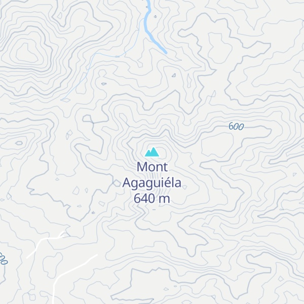 Map of Mont Agaguiéla