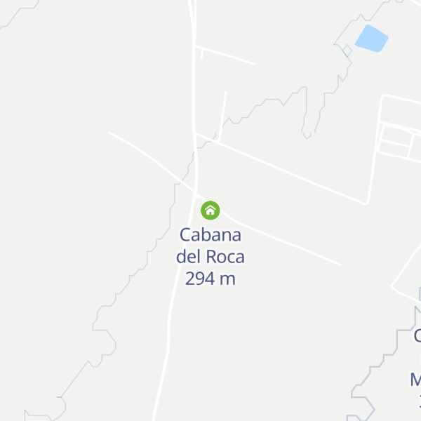 Map of Cabana del Roca