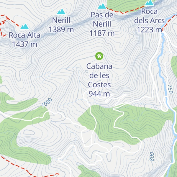 Map of Cabana de Paús