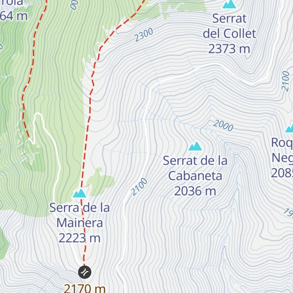 Map of La Cabaneta