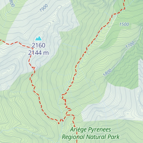 Map of Cabane de Peyralade