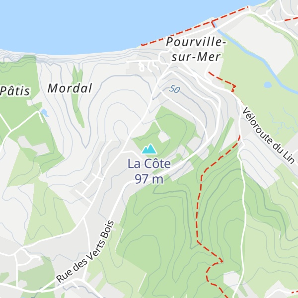 Map of La Côte