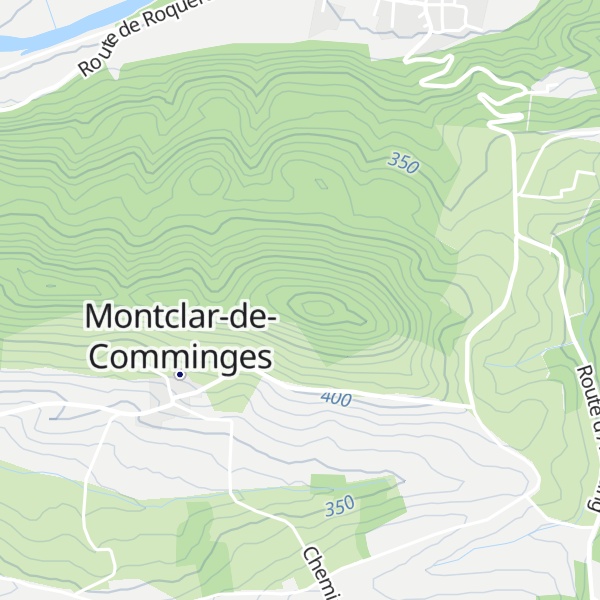 Map of Montcavé