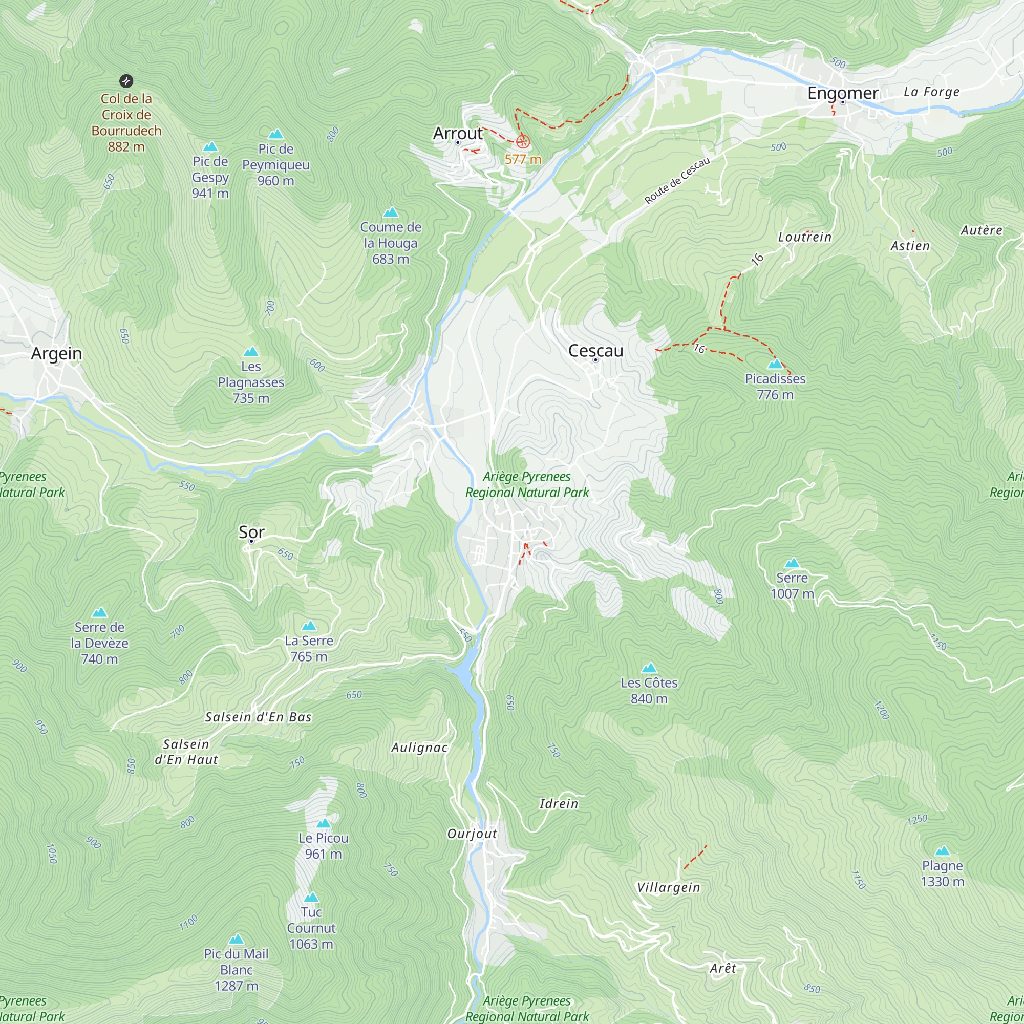 Halte Jacquaire map