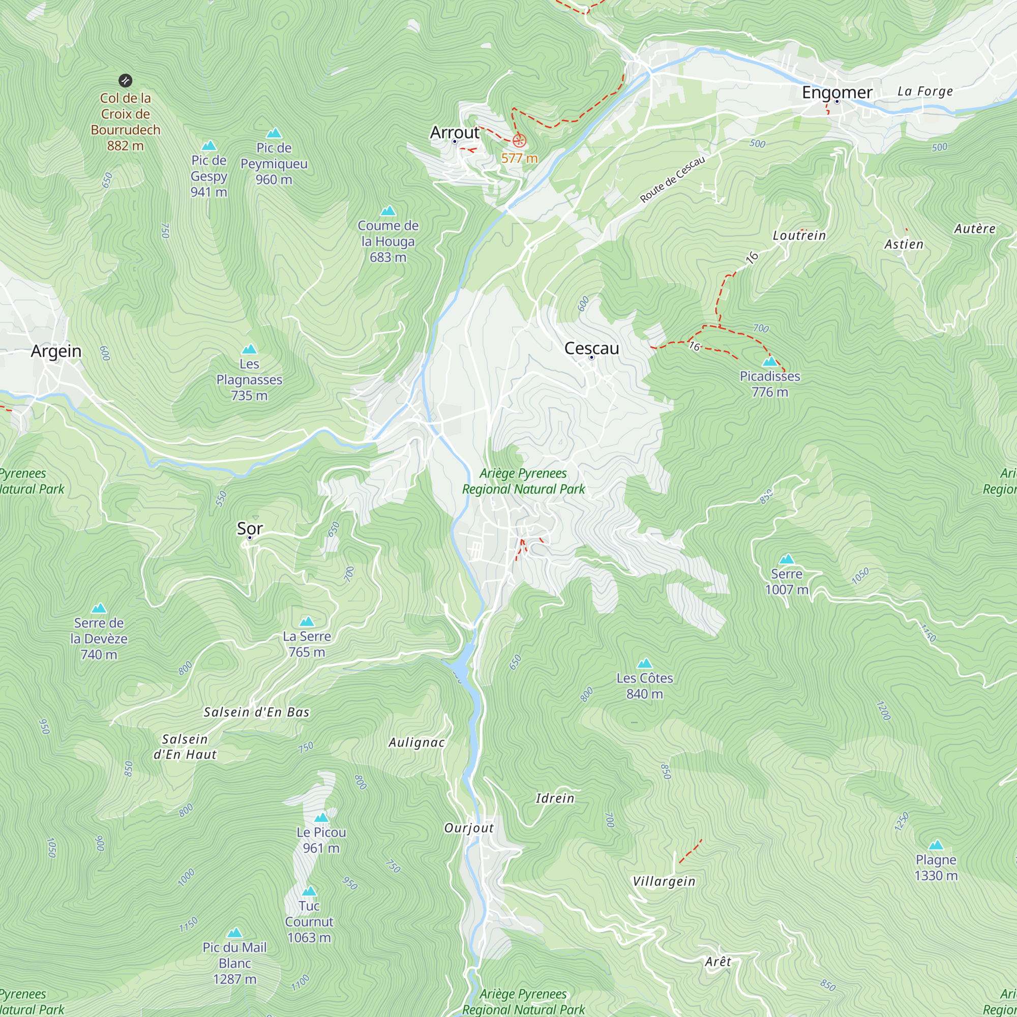 Halte Jacquaire map