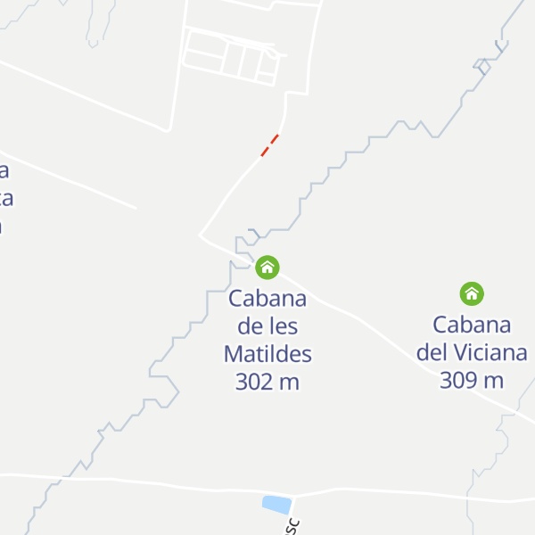 Map of Cabana de les Matildes