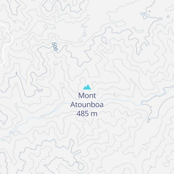 Map of Mont Atounboa