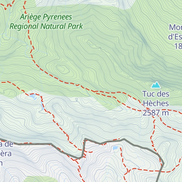 Map of Cabane de Barlonguere
