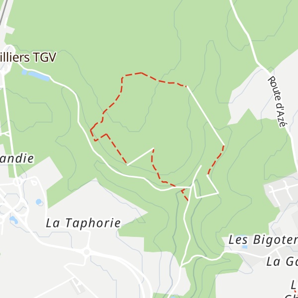 Map of Cabane d'observation des oiseaux