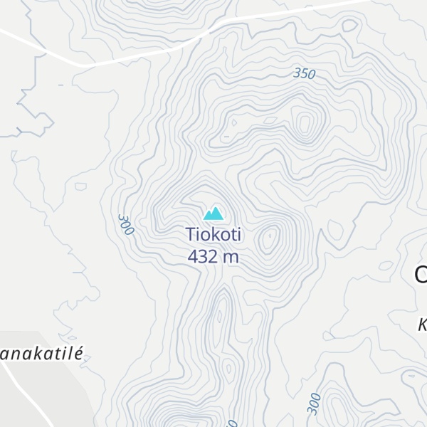 Map of Tiokoti