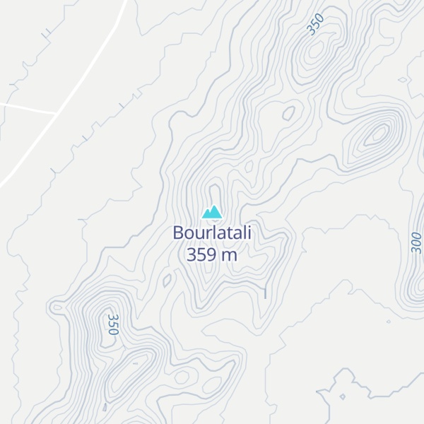 Map of Bourlatali