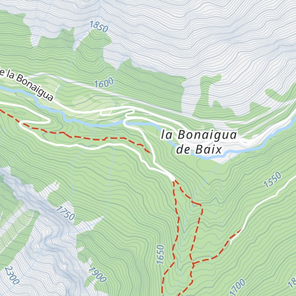 Map of Refugi del Gerdar