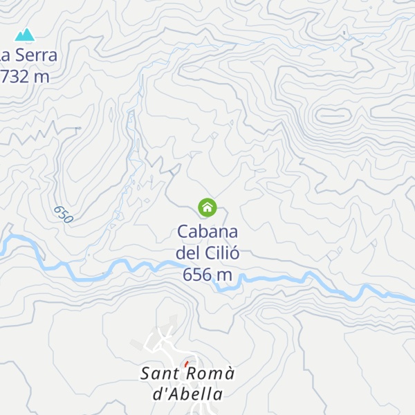 Map of Cabana del Cilió