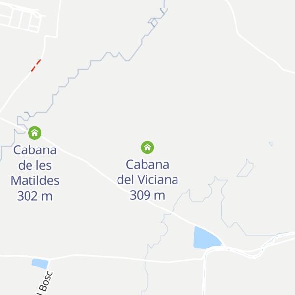 Map of Cabana del Viciana