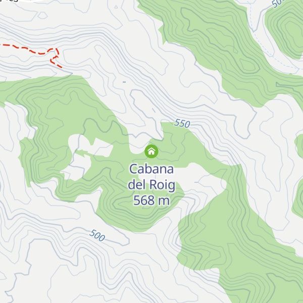 Map of Cabana del Roig