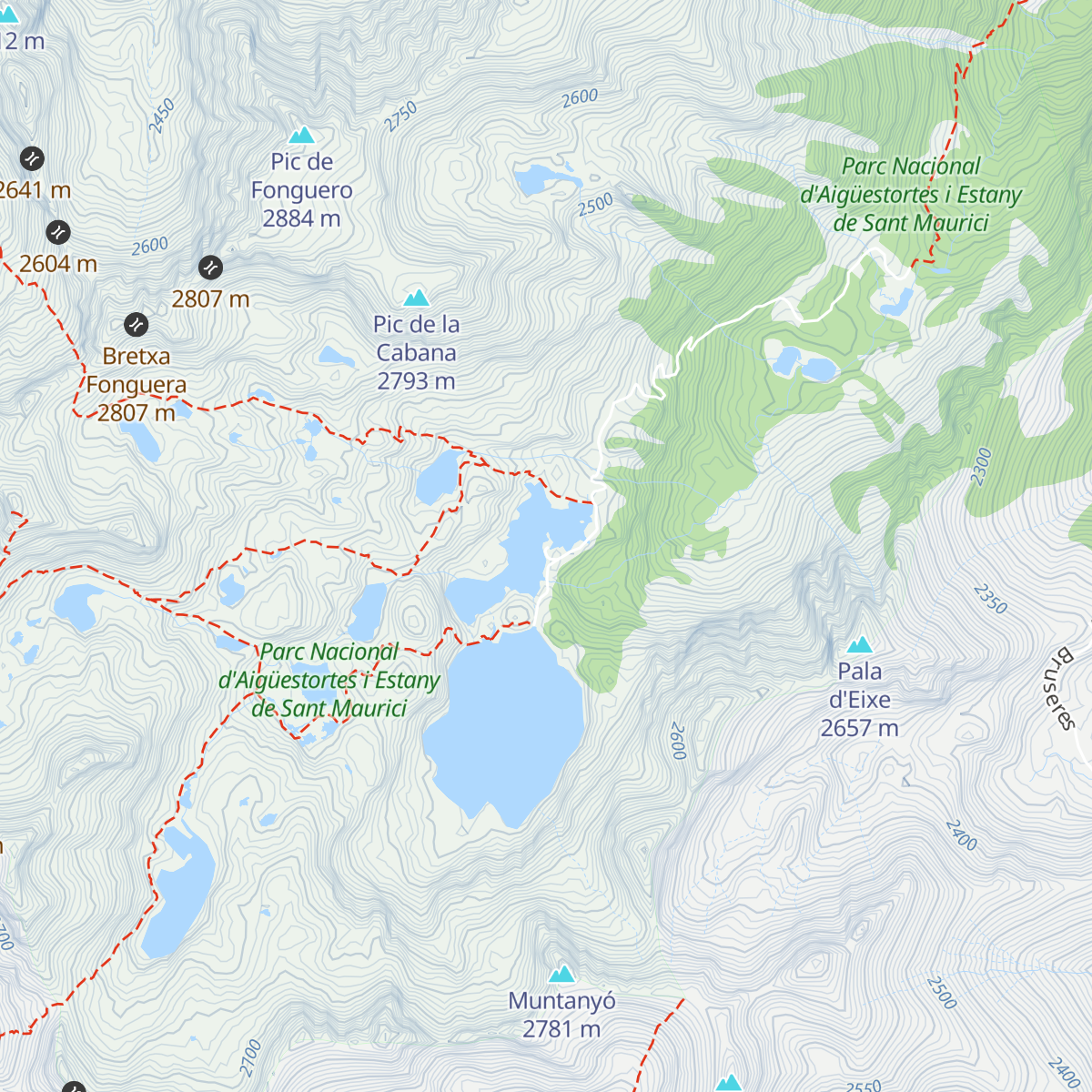 Refugi Josep Maria Blanc map