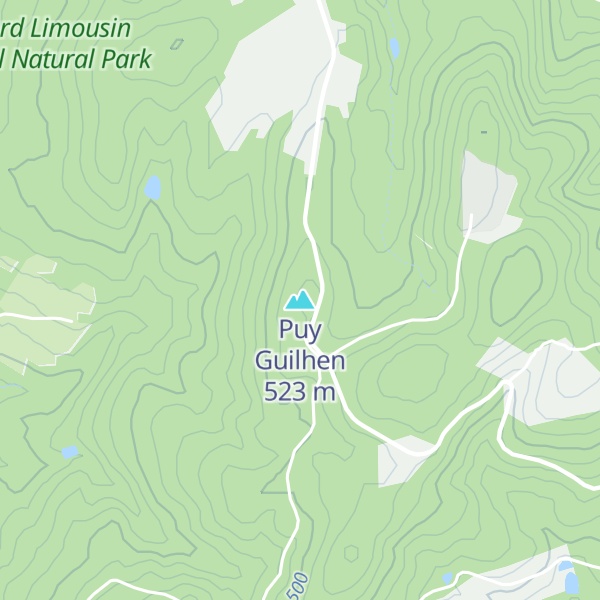 Map of Puy Guilhen