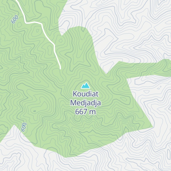 Map of Koudiat Medjadja