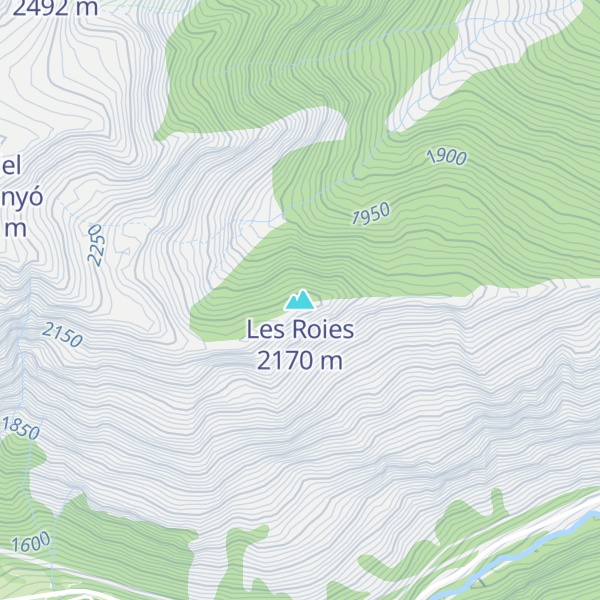 Map of Les Roies