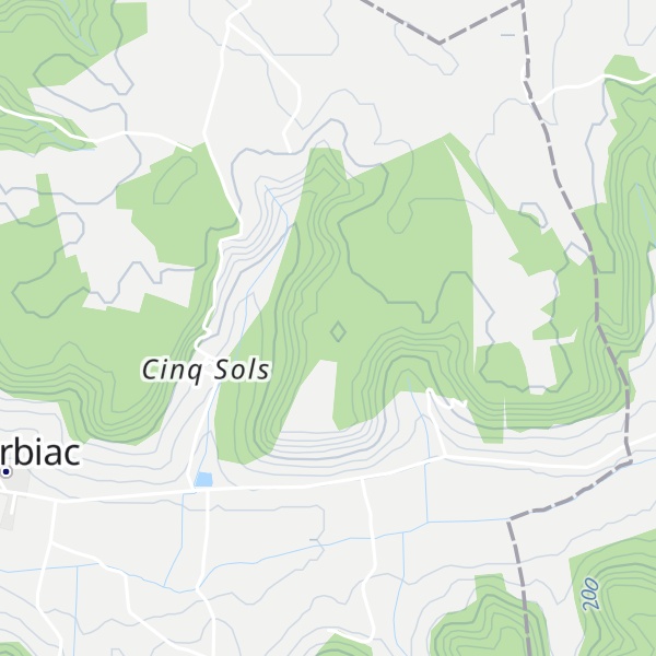 Map of Pech de la Truffe