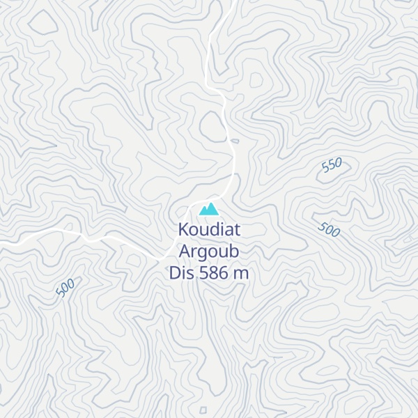 Map of Koudiat Argoub Dis