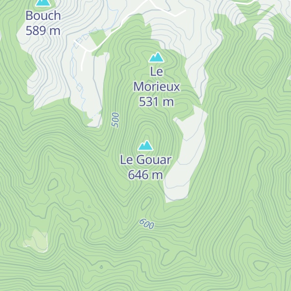 Map of Le Gouar