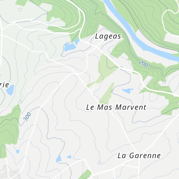 Map of Gîtes de France