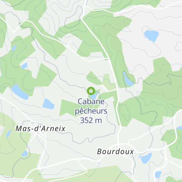 Map of Cabane pêcheurs