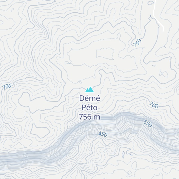 Map of Démé Péto