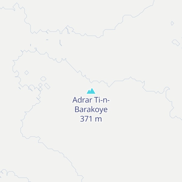 Map of Adrar Ti-n-Barakoye