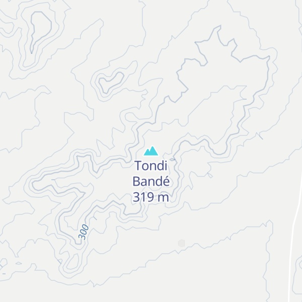 Map of Tondi Bandé