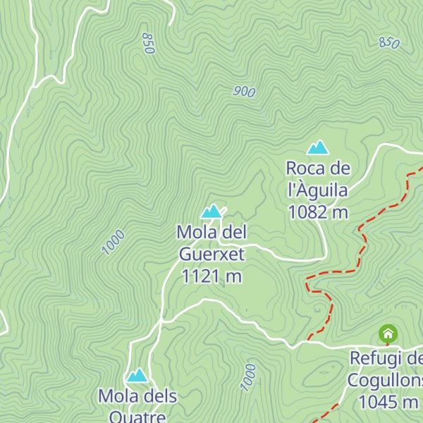 Map of Mola del Guerxet