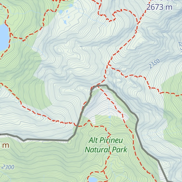 Map of Pic de Clavera