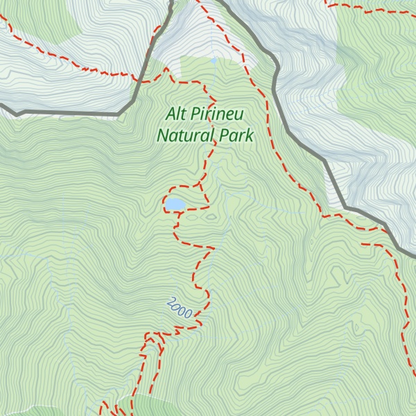 Map of Cabana de l'Estany de Clavera