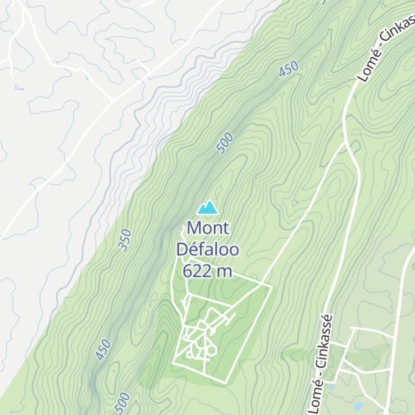 Map of Mont Défaloo