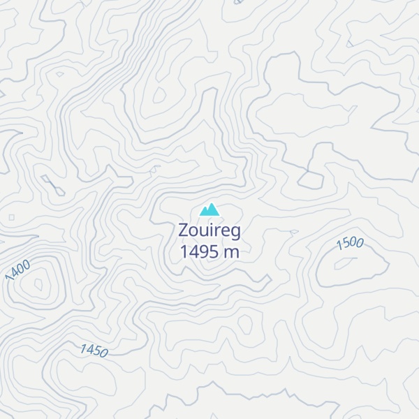 Map of Zouireg