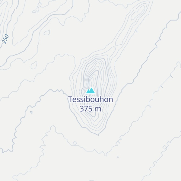 Map of Tessibouhon