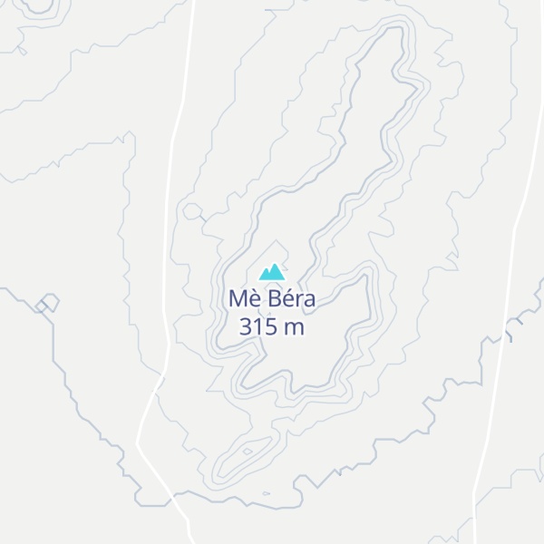 Map of Mè Béra