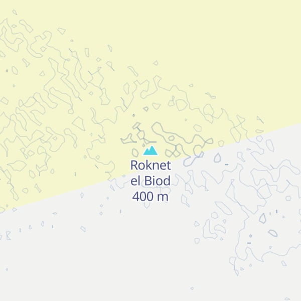 Map of Roknet el Biod