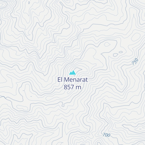 Map of El Menarat