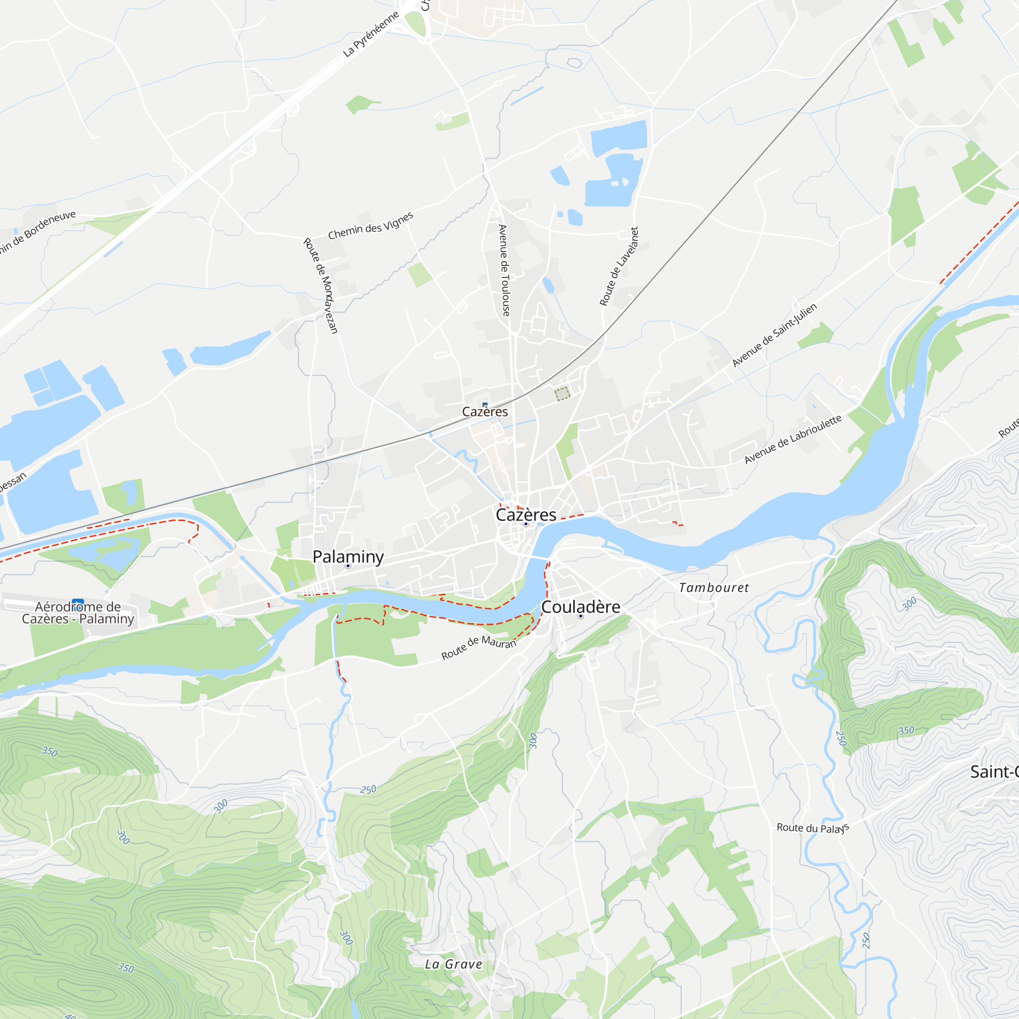 Office de Tourisme Coeur de Garonne | Cazères map