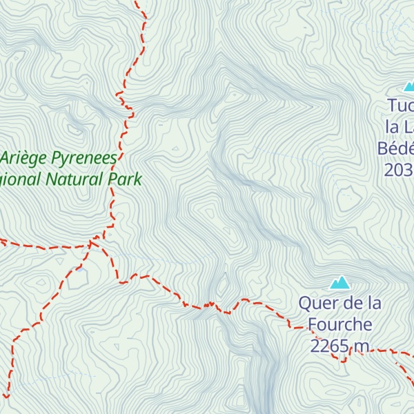 Map of Tuc de la Messe