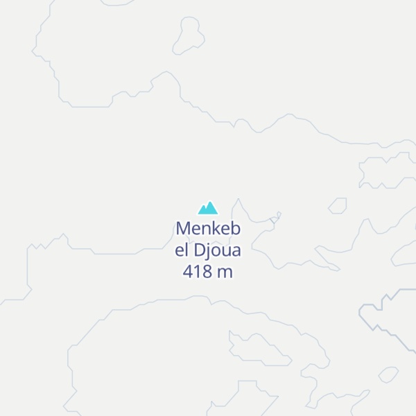 Map of Menkeb el Djoua