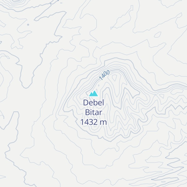 Map of Debel Bitar