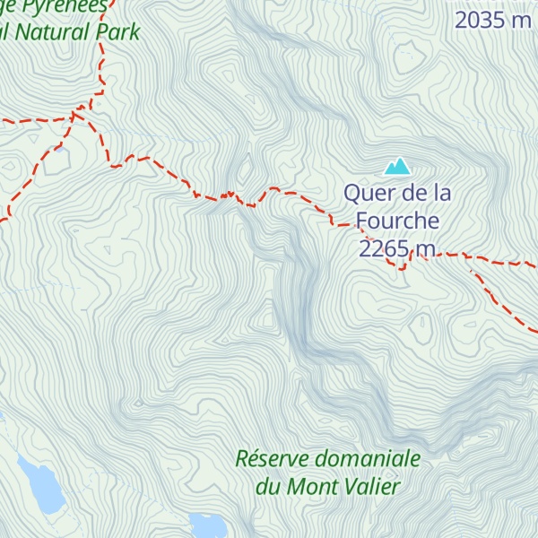 Map of Quer Rouge