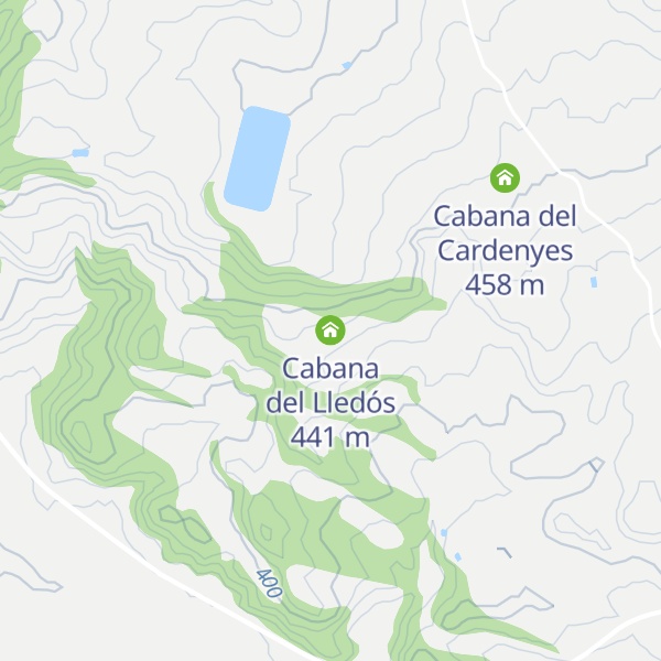 Map of Cabana del Lledós