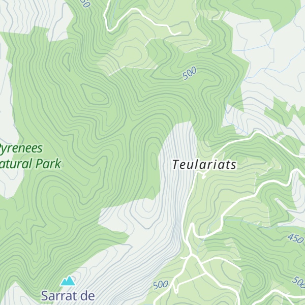 Map of La Lauzère