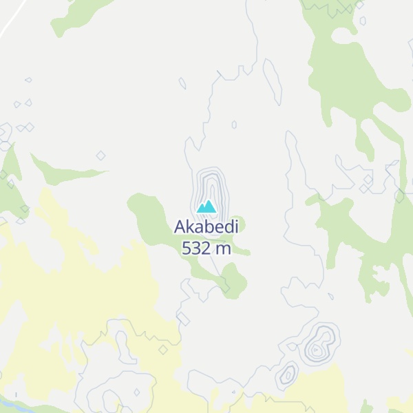 Map of Akabedi