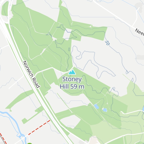Map of Stoney Hill