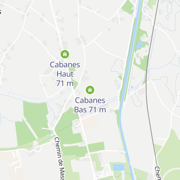 Map of Cabanes Bas